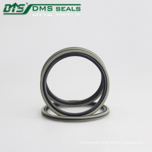 bronze PTFE starlike piston seal for hydraulic cylinder sealing DAQ